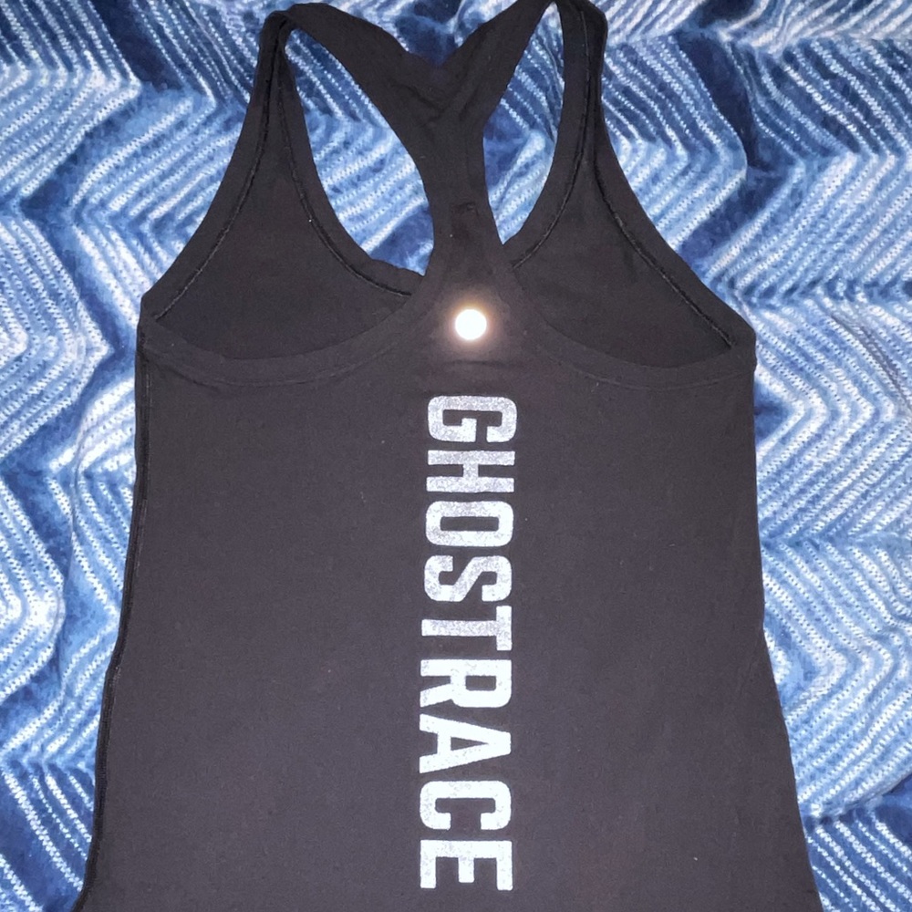 EUC Lululemon LIMITED Edition Ghostrace Cool Racerback // Black/6